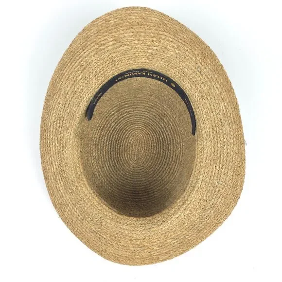 NEW Helen Kaminski Provence 12 Packable Raffia Hat Nougat Resort Minimal Boho - Picture 7 of 8